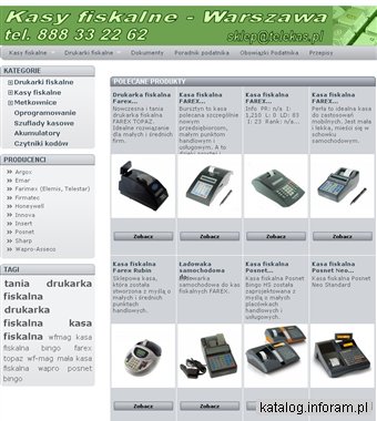 Nowoczesne kasy fiskalne z kopią elektroniczną - w cenie od xxx zł