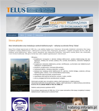 TELUS L.NOWAK instalacje central telefonicznych