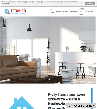 Termico - płyty fundamentowe - 20 lat doświadczenia na rynku