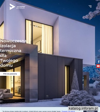 termpir.eu dach jednospadowy