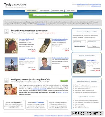 Rozwój zawodowy - testy psychologiczne