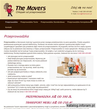 Tanie przeprowadzki Warszawa - TheMovers.pl