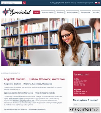 Thespecialist.pl - Szkolenia językowe dla firm