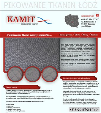 Pikowanie tkanin, pikówka Łódź