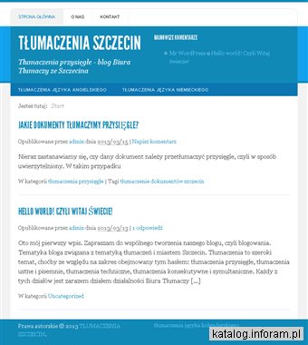 Tłumaczenia angielskiego Szczecin