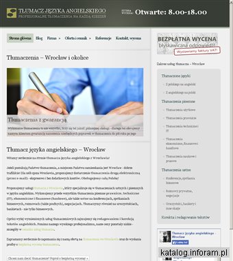 Tłumaczenie z angielskiego na polski