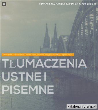 Tłumacz rosyjskiego i ukraińskiego