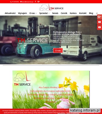 www.tmservice.pl wózki widłowe