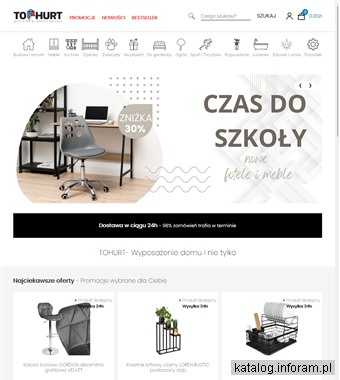 Sklepy z wyposażeniem domu - ToHurt.pl