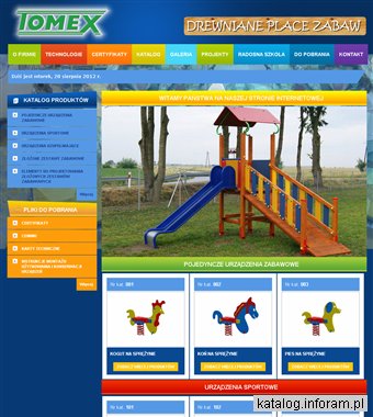 Drewniane place zabaw