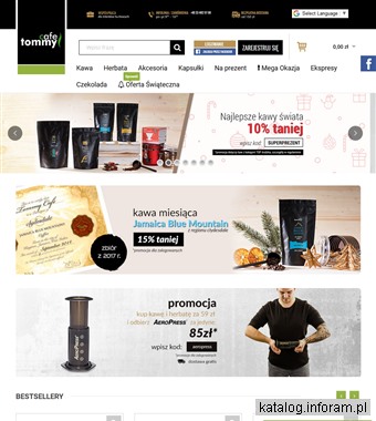 Kawa świeżo palona Tommycafe