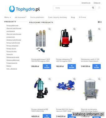 Zbiornik hydroforowy