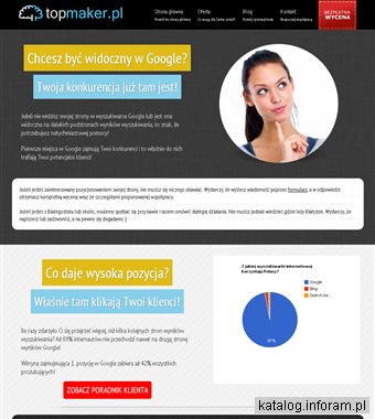 Topmaker.pl - skuteczne pozycjonowanie stron