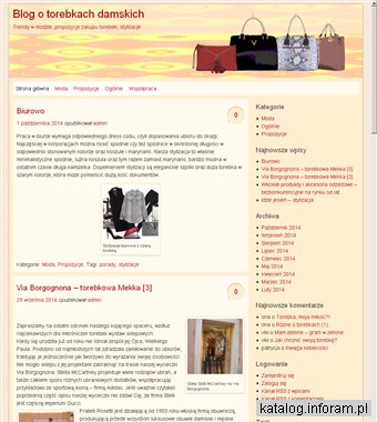 Blog o torebkach damskich
