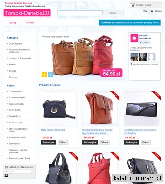 Katalog najnowszych torebek damskich