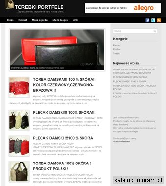 Sklep internetowy - torebki, portfele