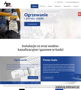www.tpinstal.pl przyłącza wodno-kanalizacyjne
