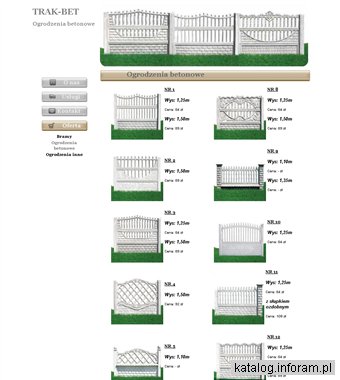 Wieluń Praszka Wieruszów ogrodzenia betonowe, metalowe, siatki i bramy