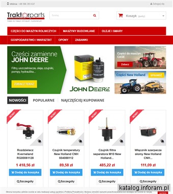 Części do maszyn rolniczych i budowlanych