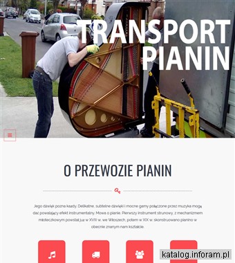 Transport pianin