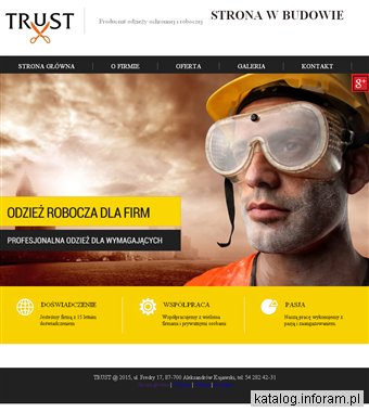 TRUST ubrania ochronne Toruń