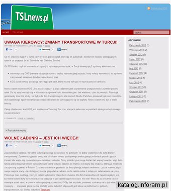 Blog transportowy - TSL News