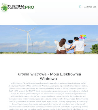 Przydomowa turbina wiatrowa