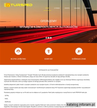 Wynajem autokarów w Olsztynie - Tursped.pl