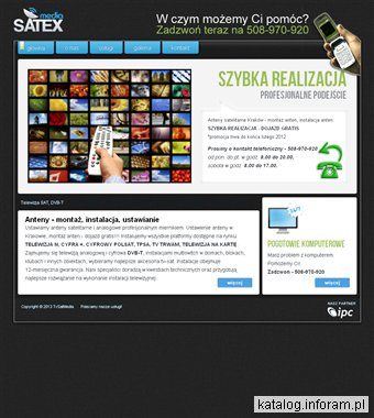 TvSatMedia - anteny satelitarne, montaż anteny Kraków