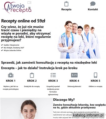 Recepty przez internet - twoja-recepta.net