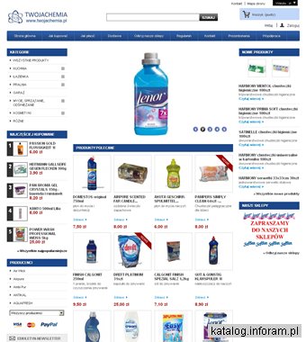 Artykuły chemiczne z Niemiec