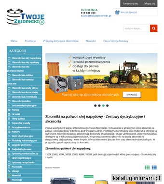 Zbiorniki na ON TwojeZbiorniki.pl