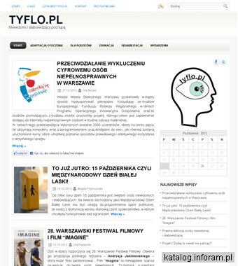 Tyflo.pl - źródło informacji o niewidomych i słabowidzących