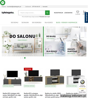 Meble biurowe, biurka, fotele biurowe - sklep tyletegotu.pl