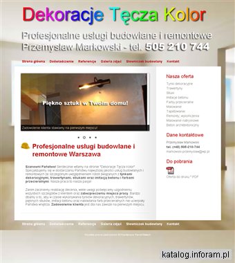 Tynki dekoracyjne Warszawa