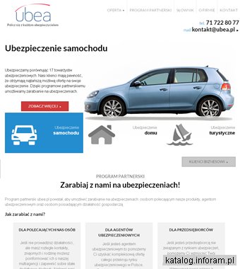 Ubezpieczenia komunikacyjne ubea.pl