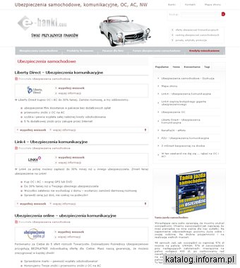 Ubezpieczenia samochodowe