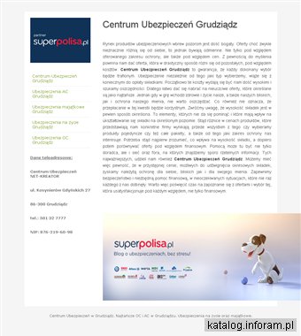 Ubezpieczenia OC Grudziądz