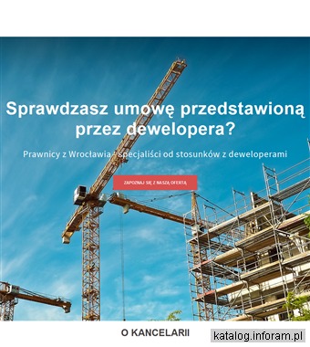 Sprawdzenie umowy deweloperskiej - umowa-deweloperska.com/