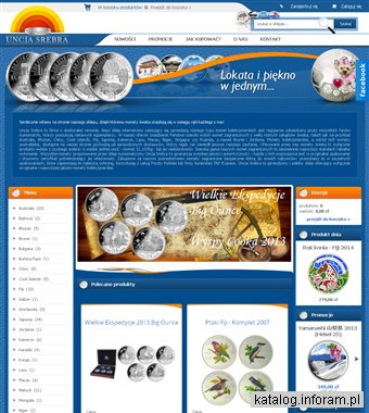 Sklep numizmatyczny Uncja srebra