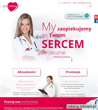 UNICARDIA USG jamy brzusznej Kraków