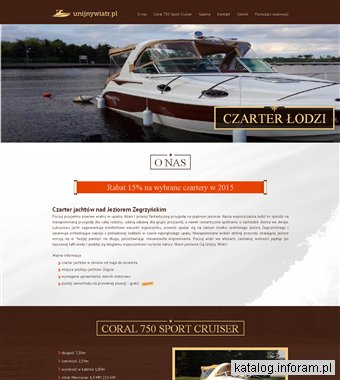 Unijny Wiatr wynajem łodzi Zegrze