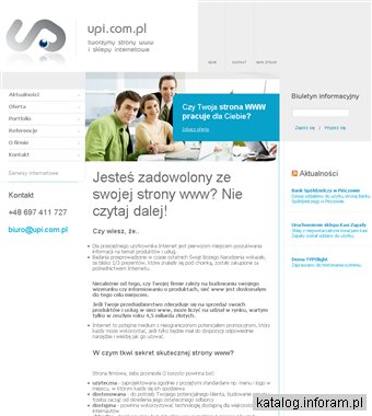 Użytkowe Portale Internetowe - strony www i sklepy internetowe dla małych i średnich firm