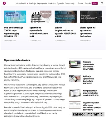 Uprawnienia budowlane program - uprawnieniabudowlane.pl