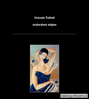 Urszula Tekieli - malarstwo olejne