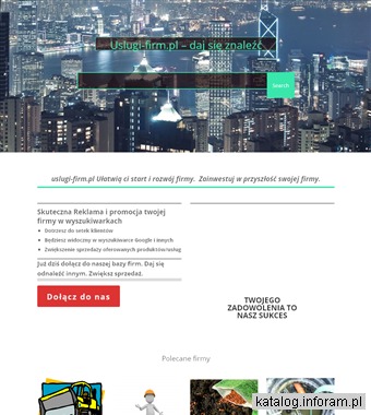 Wyszukiwarka firm i usług - uslugi-firm.pl