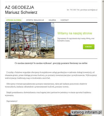 Geodezja Opole, AZ GEODEZJA Mariusz Schwierz