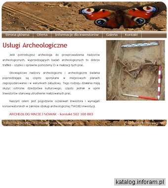 Usługi archeologiczne