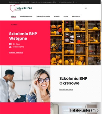 Obsługa BHP - uslugibhp-24.pl