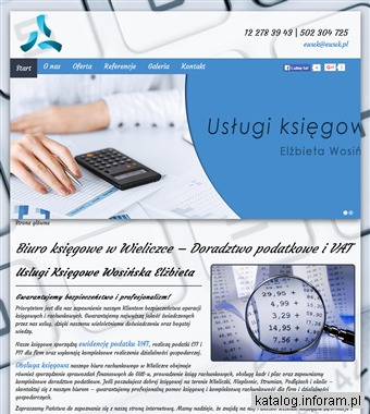 WOSIŃSKA ELŻBIETA Księgowość Wieliczka